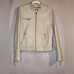Joe Fresh Cream Moto Jacket